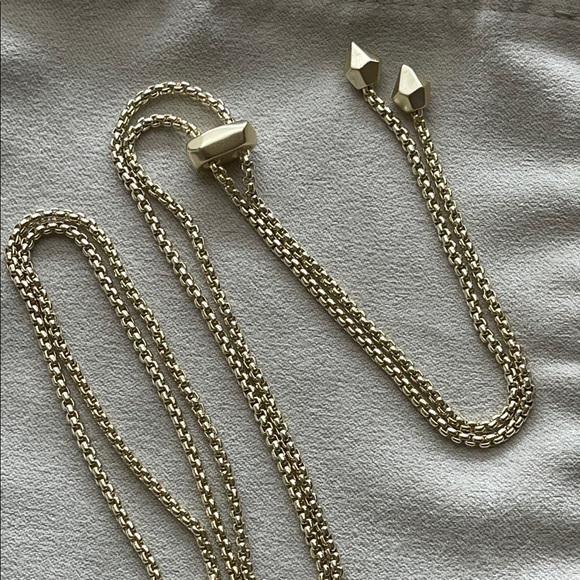 Teo Gold Necklace in Abalone Shell - Picture 3 of 4